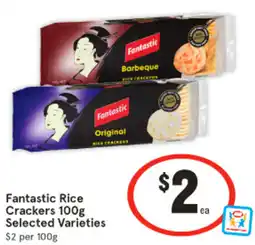 IGA Fantastic Rice Crackers offer