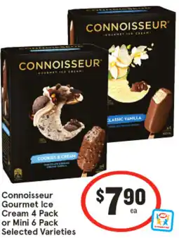 IGA Connoisseur Gourmet Ice Cream offer