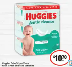 IGA Huggies Baby Wipes Value offer