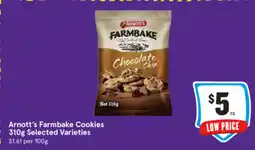 IGA Arnott's farmbake cookies offer