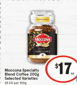 IGA Moccona specialty blend coffee offer