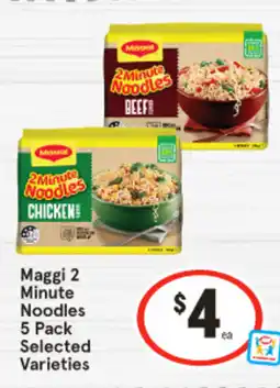 IGA Maggi 2 minute noodles offer