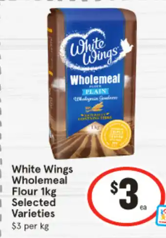 IGA White wings wholemeal flour offer