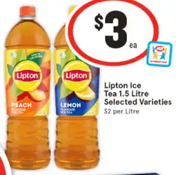 IGA Lipton ice tea offer