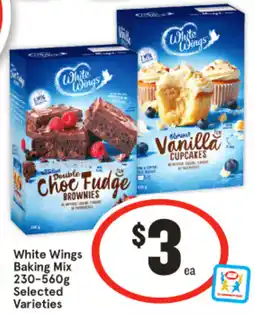 IGA White wings baking mix offer