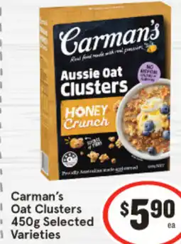 IGA Carman's oat clusters offer