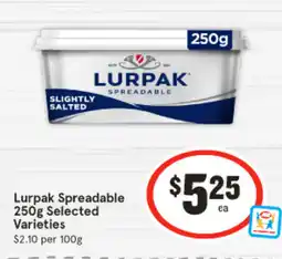IGA Lurpak spreadable offer
