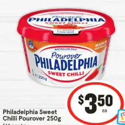 IGA Philadelphia sweet chilli pourover offer