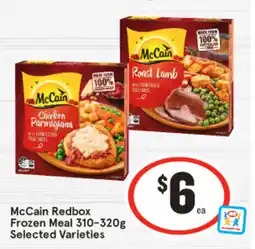 IGA Mccain redbox frozen meal offer