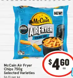 IGA Mccain air fryer chips offer