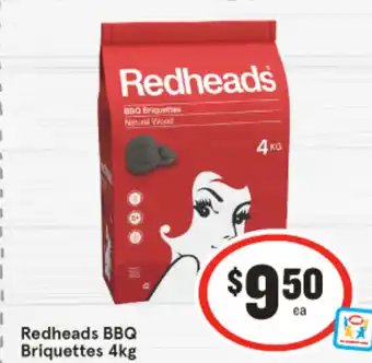 IGA Redheads bbq briquettes offer