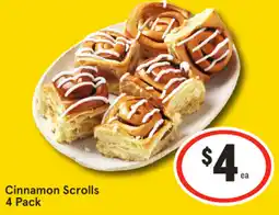 IGA Cinnamon Scrolls offer
