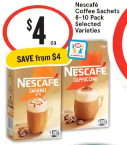 IGA Nescafé Coffee Sachets Selected Varieties offer