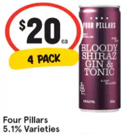 IGA Four Pillars 5.1% Varieties offer