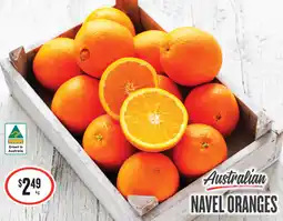 IGA Australian navel oranges offer