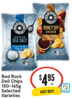 IGA Red Rock Deli Chips Selected Varieties offer