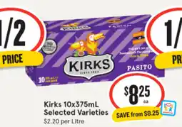 IGA Kirks Selected Varieties offer