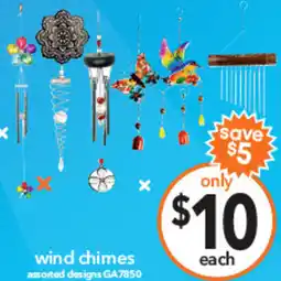 Cheap as Chips wind chimes offer