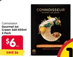 Spar Connoisseur Gourmet Ice Cream offer