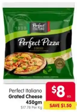 Spar Perfect Italiano Grated Cheese offer