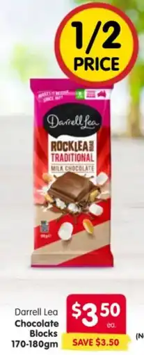 Spar Darrell Lea Chocolate Blocks offer