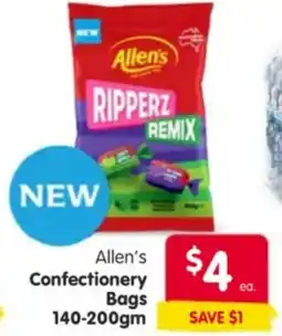 Spar Allen's Confectionery Bags offer