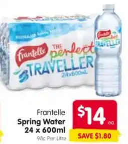 Frantelle Spring Water