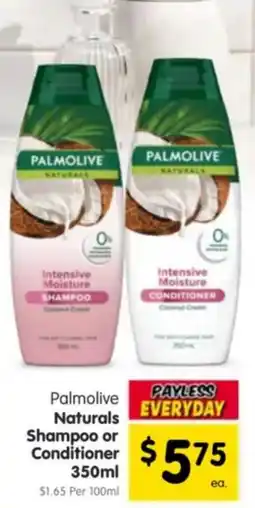 Palmolive Naturals Shampoo or Conditioner