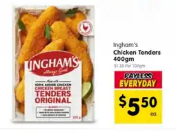 Spar Ingham's Chicken Tenders offer