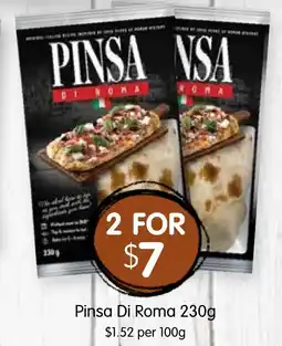 Spudshed Pinsa Di Roma offer