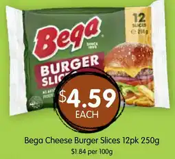 Spudshed Bega Cheese Burger Slices 12pk offer