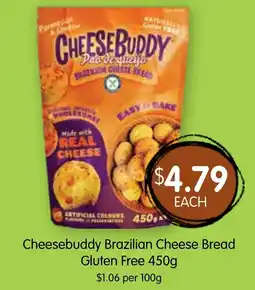 Spudshed Cheesebuddy Brazilian Cheese Bread Gluten Free offer