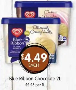 Spudshed Blue Ribbon Chocolate offer