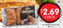 Your Bakery Croissants 3pk