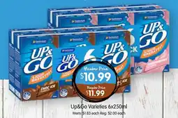 Spudshed Up&Go Varieties offer