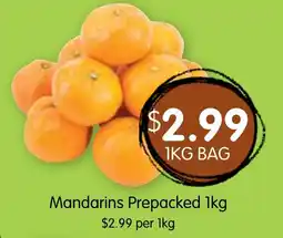 Spudshed Mandarins Prepacked offer