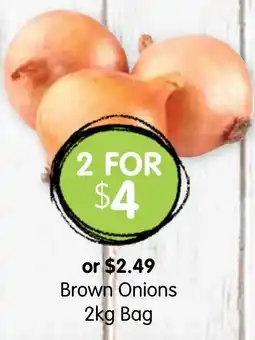 Spudshed Brown Onions Bag offer