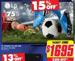 The Good Guys 75 qned81a ai led uhd 4k smart tv 2025 offer