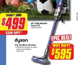 The Good Guys dyson V10 Cordless Vacuum offer
