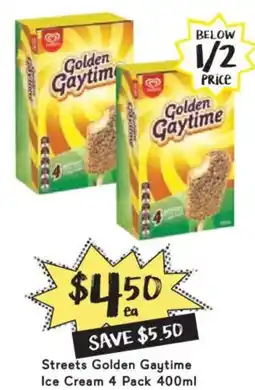 Drakes Streets Golden Gaytime Ice Cream offer