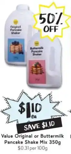 Drakes Value Original or Buttermilk Pancake Shake Mix offer