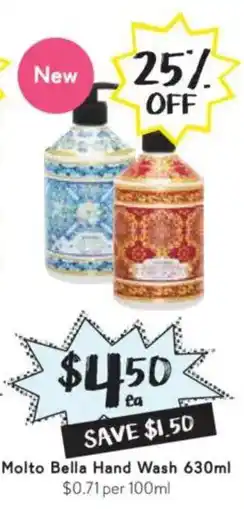 Drakes Molto Bella Hand Wash offer