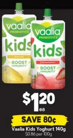 Drakes Vaalia Kids Yoghurt offer