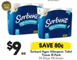 Drakes Sorbent Hypo Allergenic Toilet Tissue offer