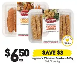 Drakes Ingham's Chicken Tenders offer