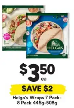 Drakes Helga's Wraps offer