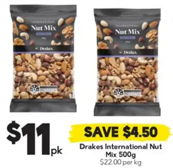 Drakes Drakes International Nut Mix offer