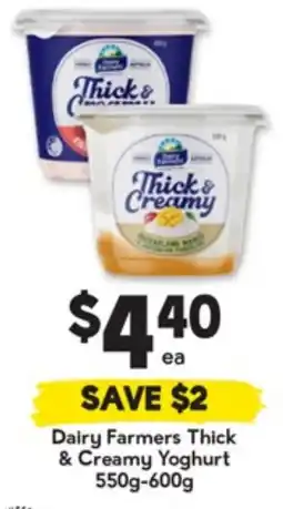 Drakes Dairy Farmers Thick & Creamy Yoghurt offer