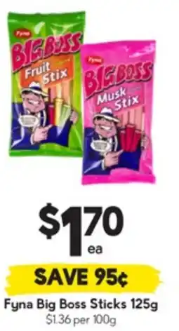 Drakes Fyna Big Boss Sticks offer