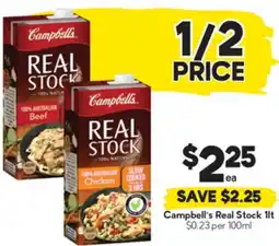 Drakes Campbell's Real Stock 1lt offer